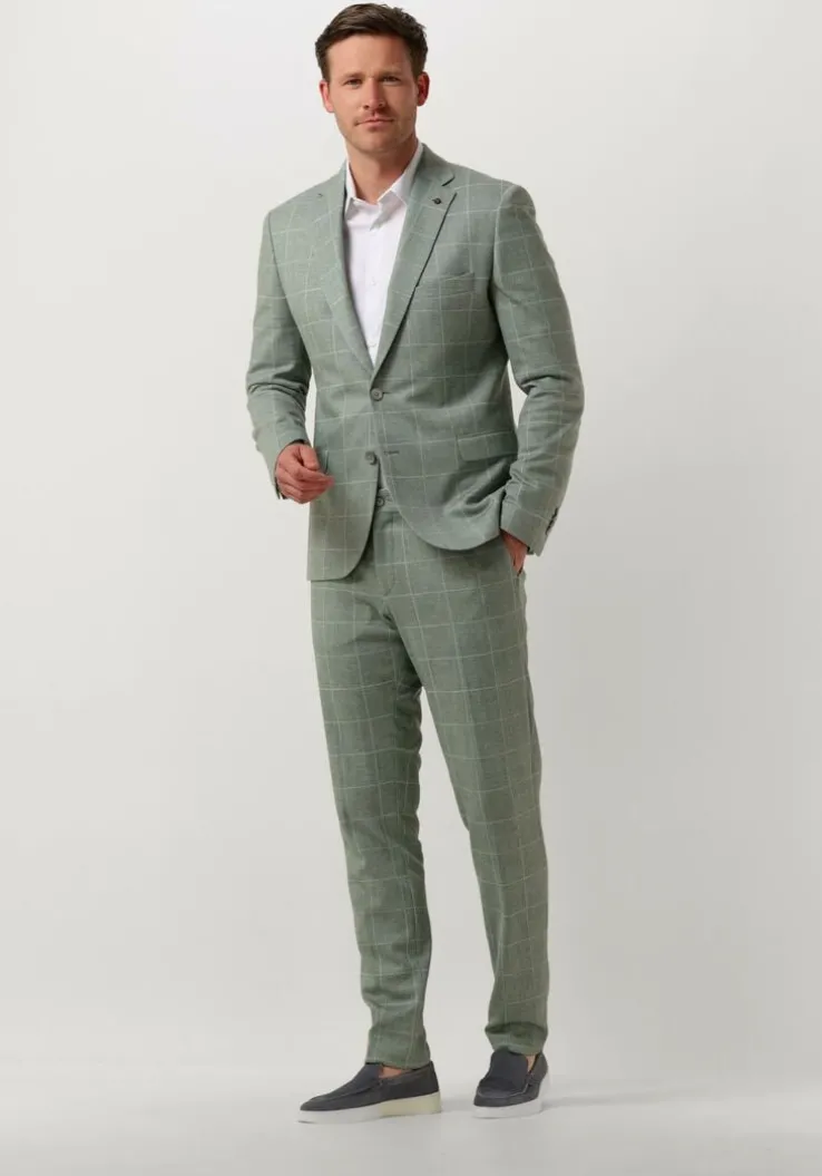 blauwe goosecraft loafers bean