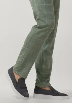 blauwe goosecraft loafers bean