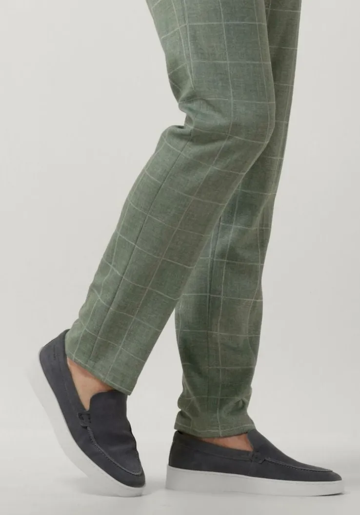 blauwe goosecraft loafers bean