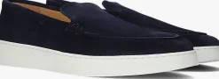 blauwe goosecraft loafers bean