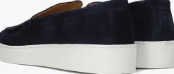 blauwe goosecraft loafers bean