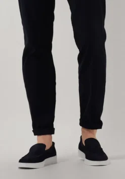 blauwe goosecraft loafers bean