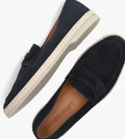 blauwe goosecraft loafers gavin 2