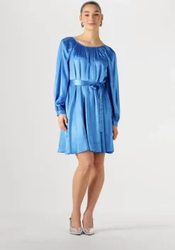 blauwe greek archaic kori mini jurk 130802