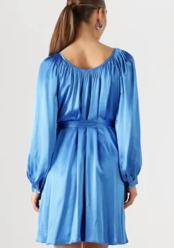 blauwe greek archaic kori mini jurk 130802