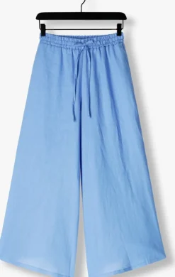 blauwe greek archaic kori wijde broek 110131