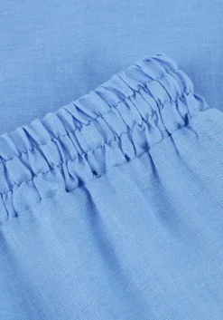 blauwe greek archaic kori wijde broek 110131