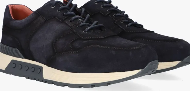 blauwe greve lage sneakers haarlem k