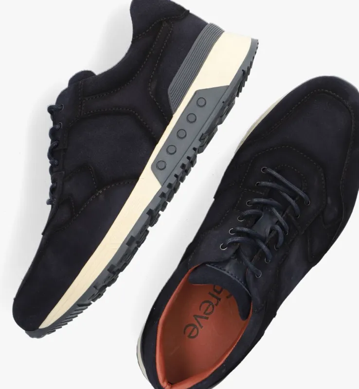 blauwe greve lage sneakers haarlem k