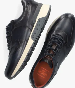 blauwe greve lage sneakers haarlem k