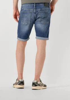 blauwe g-star raw shorts 3301 slim short