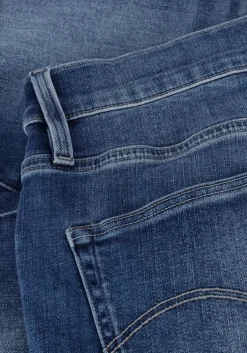 blauwe g-star raw shorts 3301 slim short