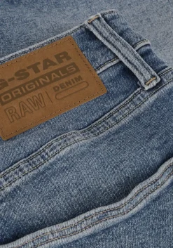 blauwe g-star raw shorts 3301 slim short