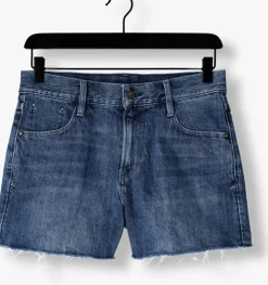 blauwe g-star raw shorts judee short raw edge wmn