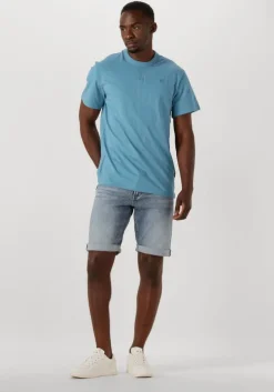 blauwe g-star raw shorts mosa short