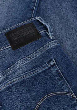 blauwe g-star raw skinny jeans 3301 skinny wmn