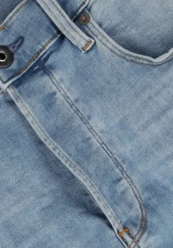 blauwe g-star raw slim fit jeans 3301 slim