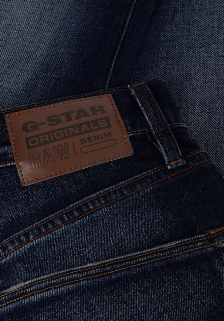 blauwe g-star raw slim fit jeans 3301 slim