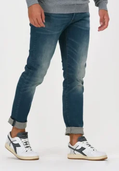 blauwe g-star raw slim fit jeans 9118 - beln stretch denim