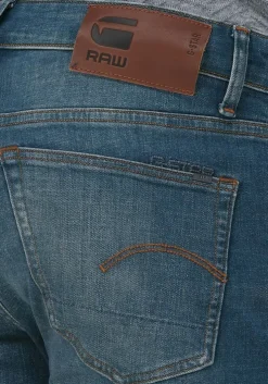 blauwe g-star raw slim fit jeans 9118 - beln stretch denim