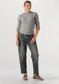 blauwe g-star raw straight leg jeans kate boyfriend wmn