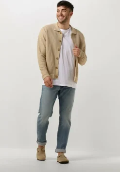 blauwe g-star raw straight leg jeans mosa straight