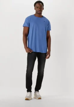 blauwe g-star raw t-shirt lash r t ss