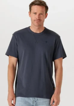 blauwe g-star raw t-shirt nifous r t