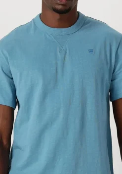blauwe g-star raw t-shirt nifous r t