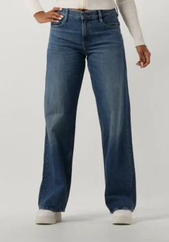 blauwe g-star raw wide jeans judee loose wmn