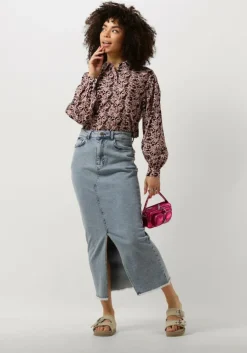 blauwe harper & yve maxirok yve-sk