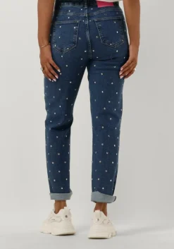 blauwe harper & yve mom jeans harper-pa