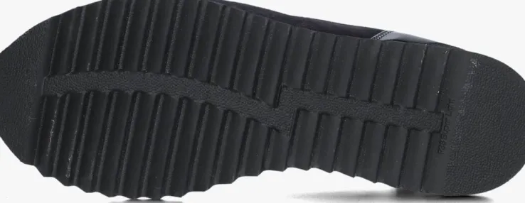 blauwe hassia lage sneakers 302035