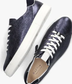 blauwe hassia lage sneakers 301131