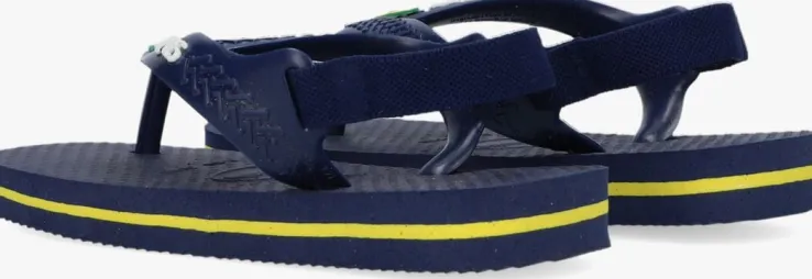 blauwe havaianas teenslippers baby brasil logo ii