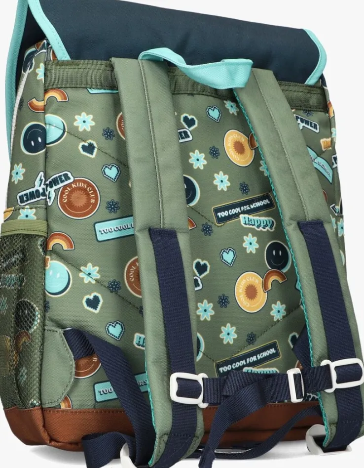 blauwe hello hossy rugtas smiley