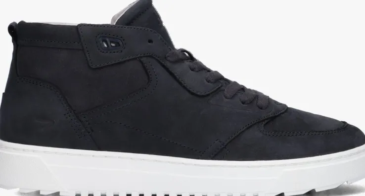 blauwe hub hoge sneakers nevada