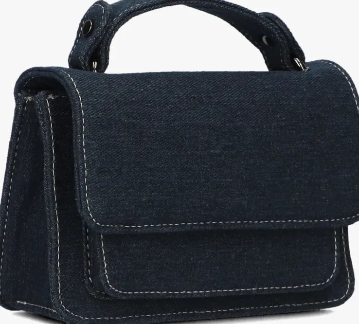 blauwe hvisk schoudertas renei denim