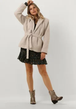 blauwe ibana mini jurk deela - print