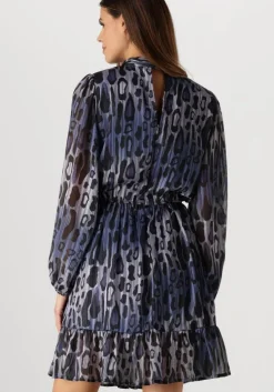 blauwe ibana mini jurk dillia