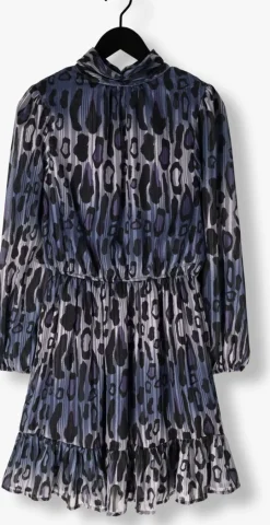 blauwe ibana mini jurk dillia