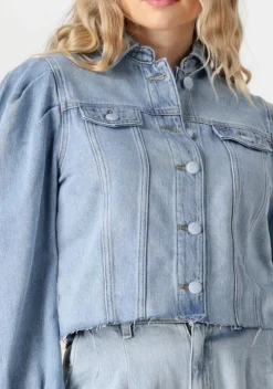 blauwe ibana spijkerjas trania