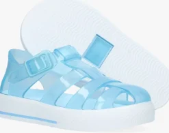 blauwe igor platte sandalen tenis