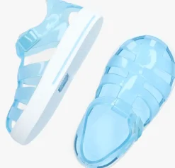 blauwe igor platte sandalen tenis