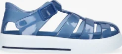 blauwe igor platte sandalen tenis