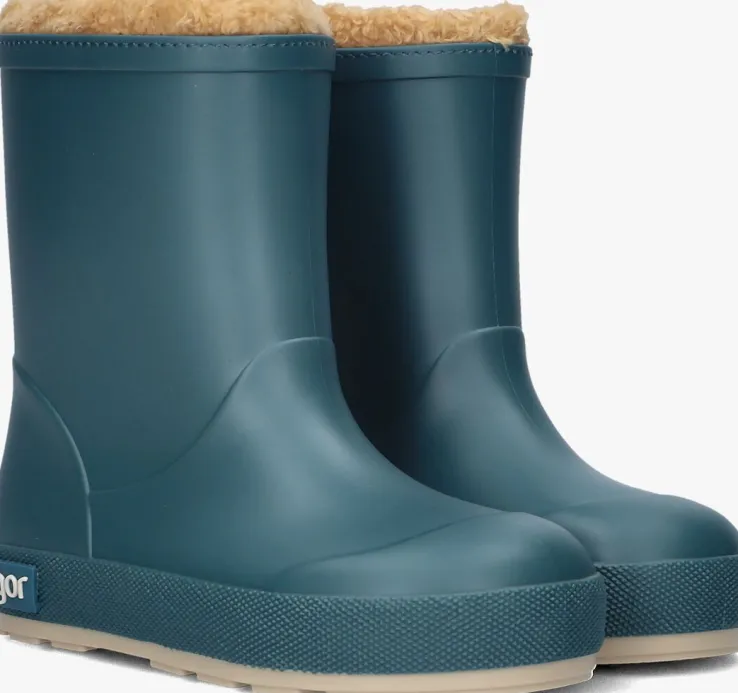 blauwe igor regenlaarzen yogi dk borreguito