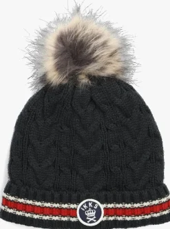 blauwe ikks muts bonnet