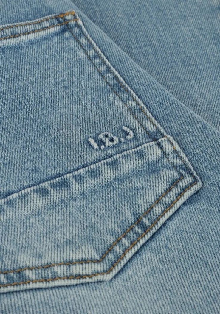 blauwe indian blue jeans straight leg jeans 2554 wide straight blue denim