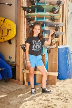 blauwe indian blue jeans broeken pantalon short