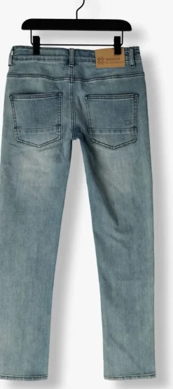 blauwe indian blue jeans straight leg jeans 2742 skinnyfit medium denim